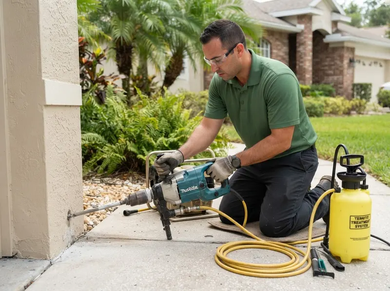 Subterranean Termite Treatment in Tampa, FL